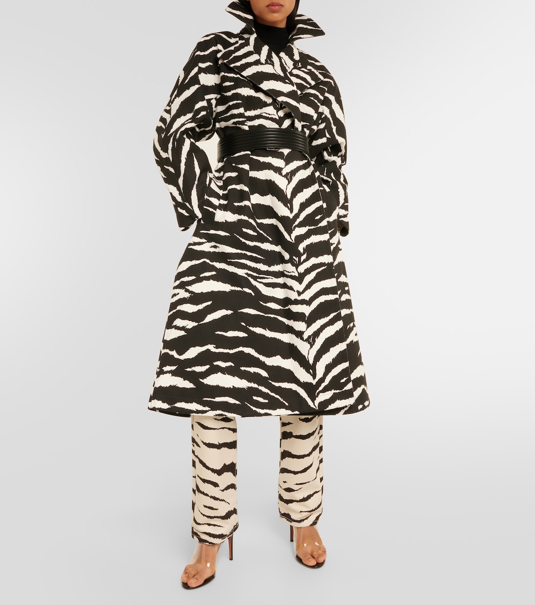 Zebra-print jeans | Alaïa