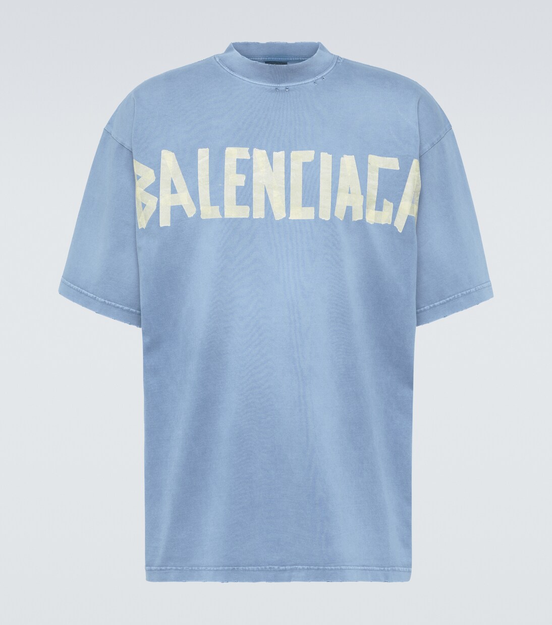 T-Shirt Tape Type aus Baumwoll-Jersey | Balenciaga