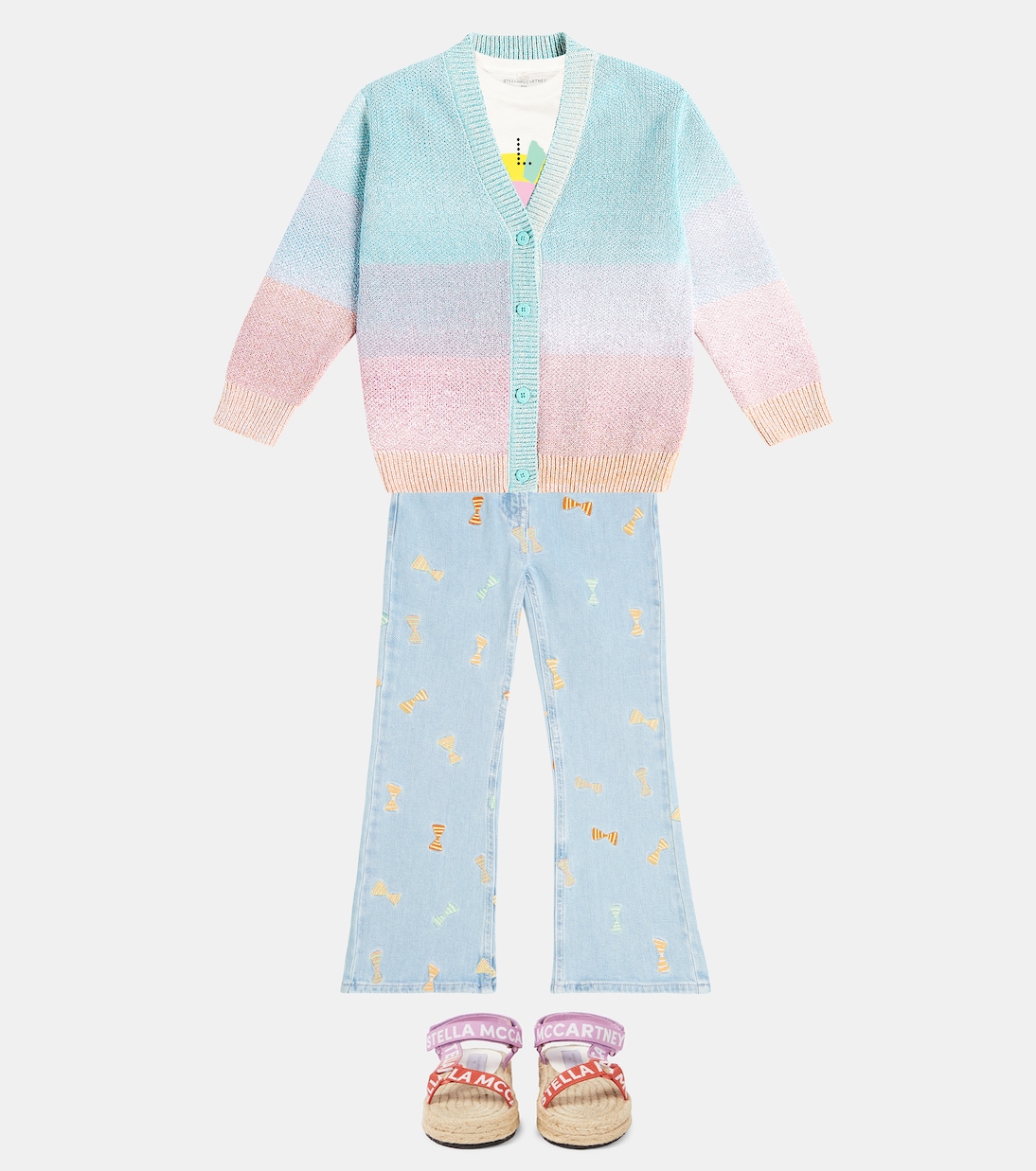 Bestickte Jeans | Stella McCartney Kids