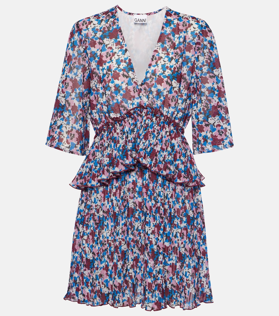 Robe à fleurs | Ganni