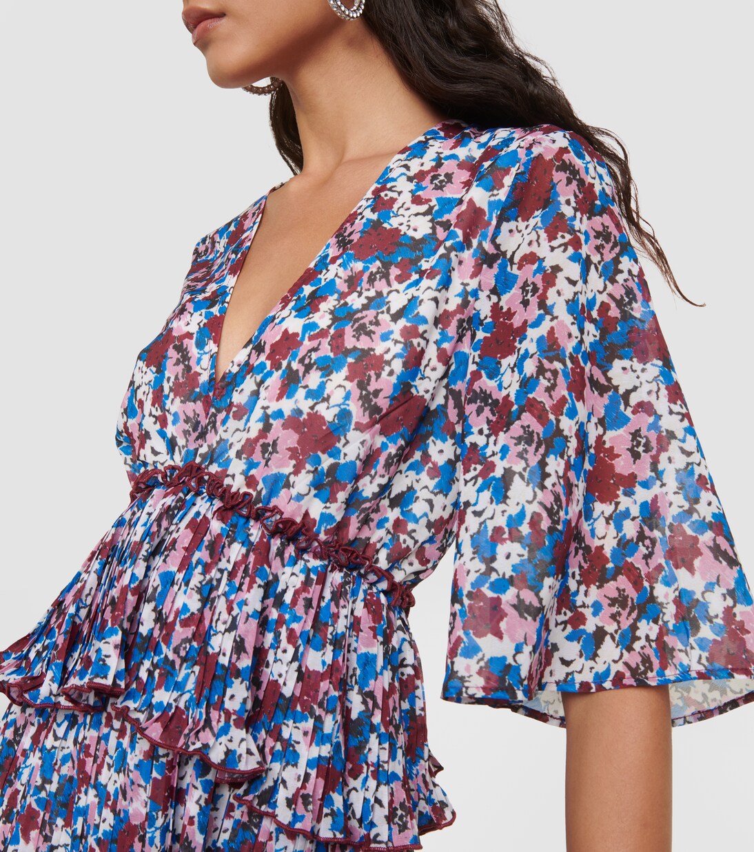 Robe à fleurs | Ganni