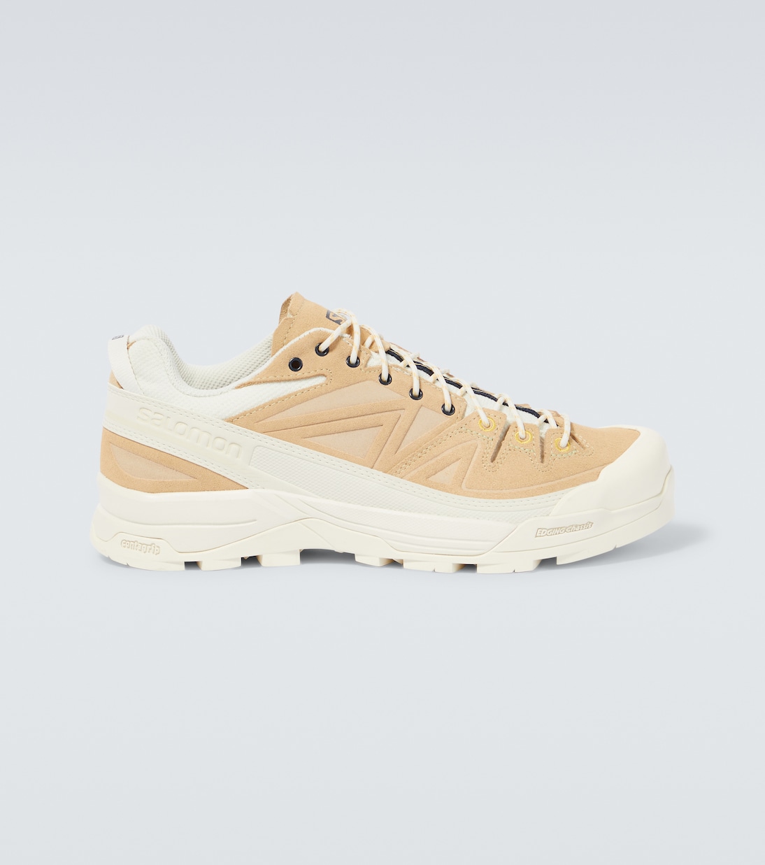 X-Alp suede-trimmed sneakers | Salomon