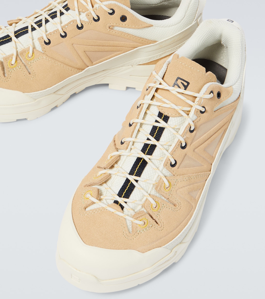 X-Alp suede-trimmed sneakers | Salomon