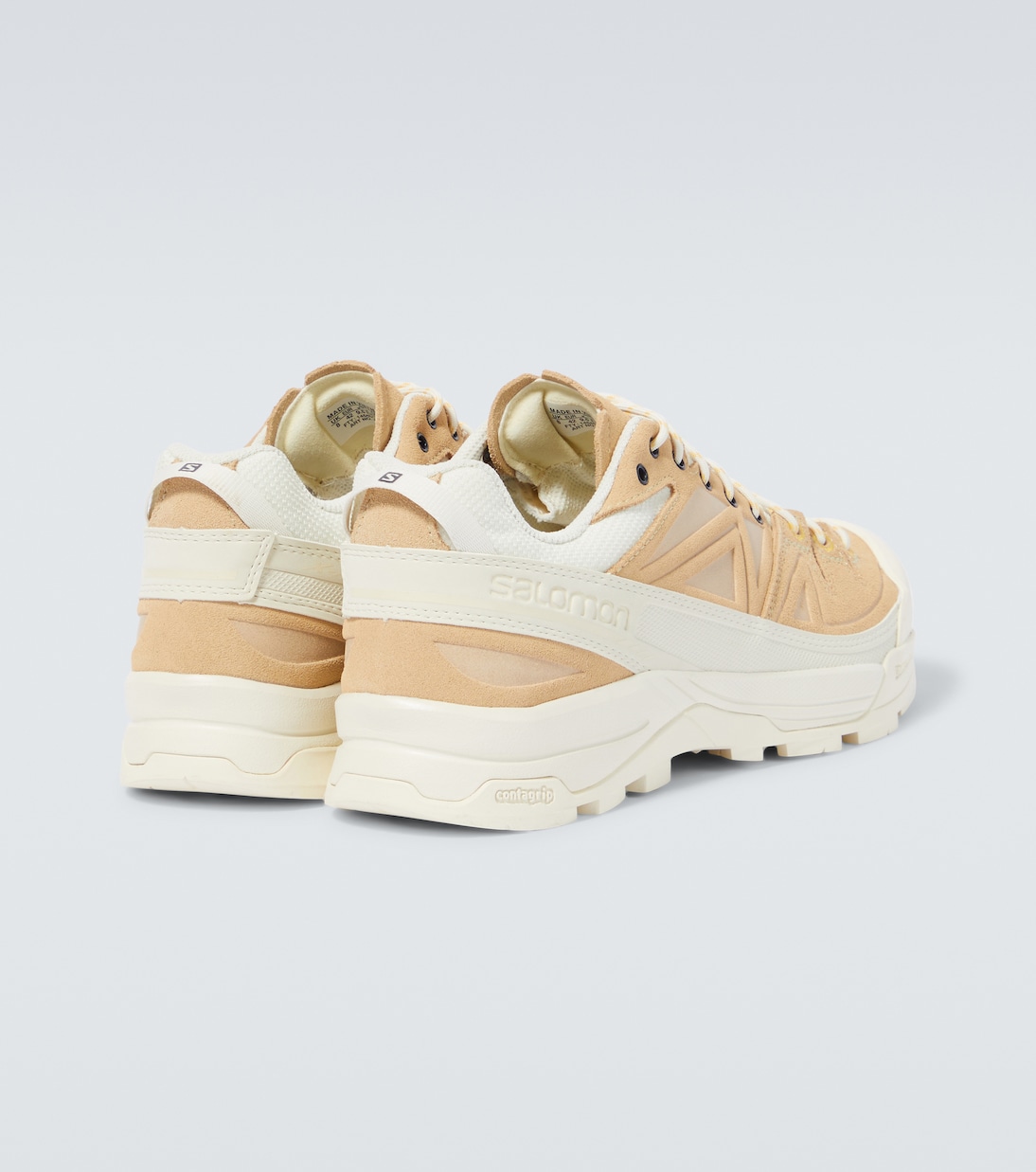 X-Alp suede-trimmed sneakers | Salomon