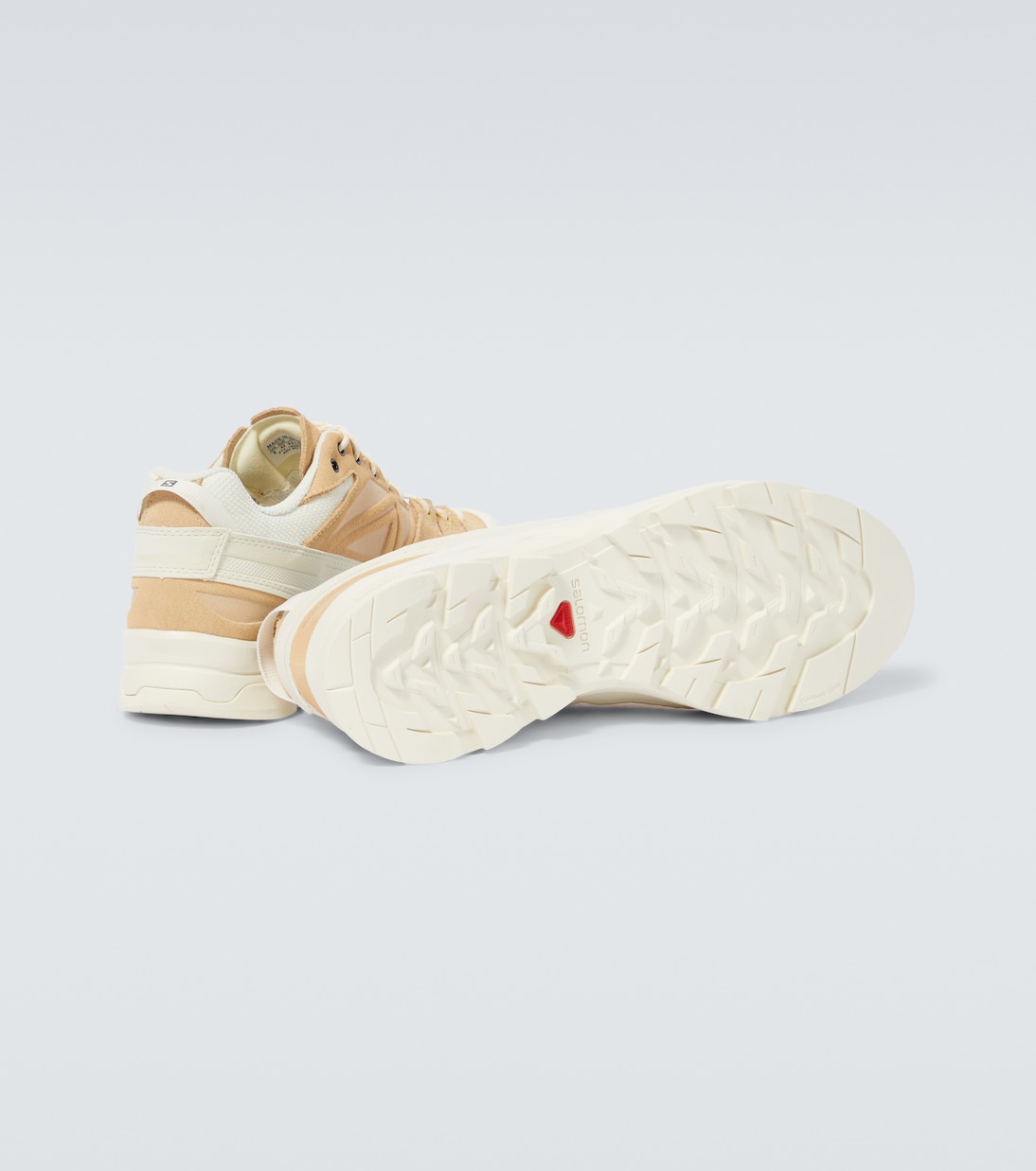 X-Alp suede-trimmed sneakers | Salomon