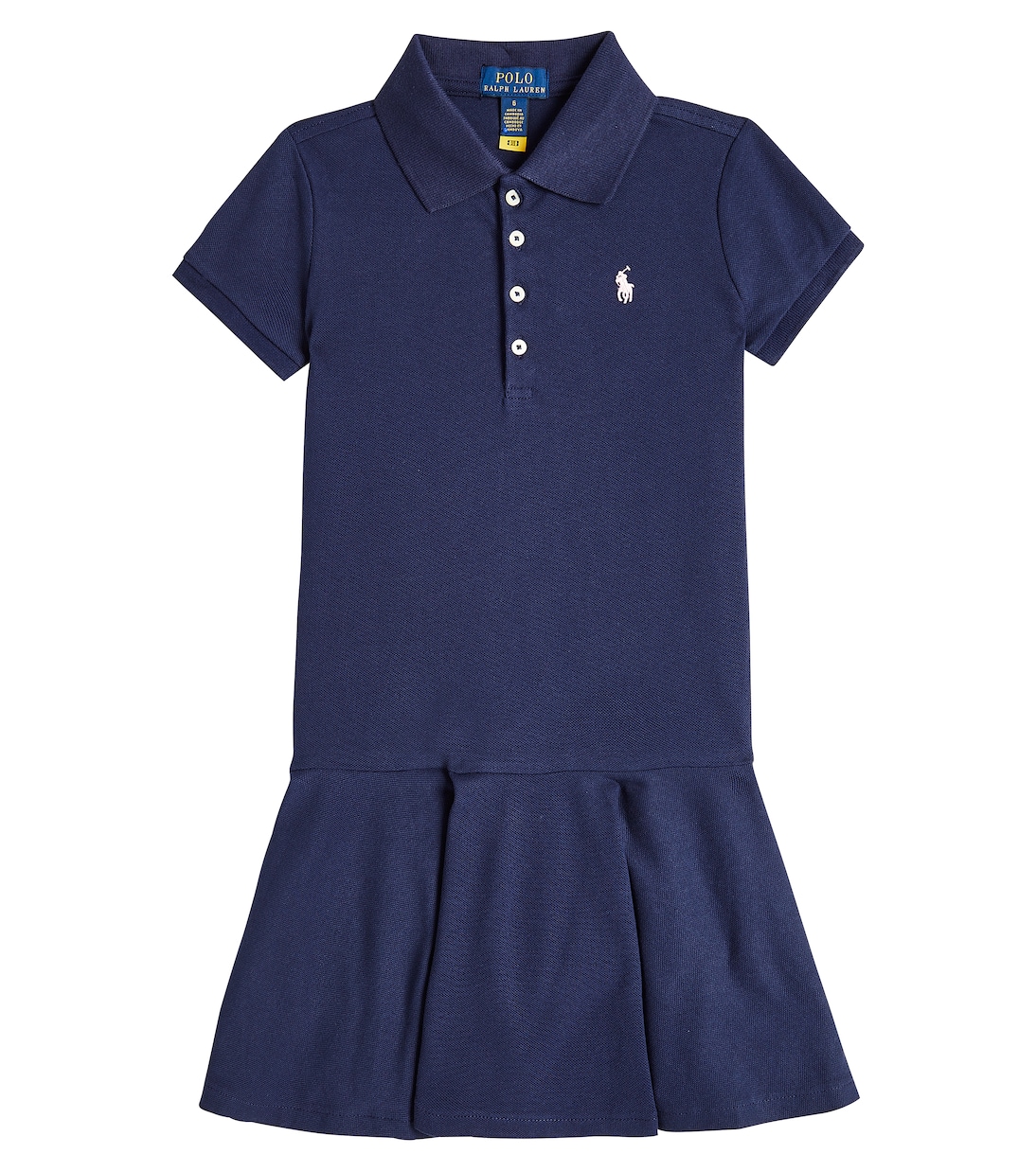 Polokleid aus Baumwoll-Piqué | Polo Ralph Lauren Kids