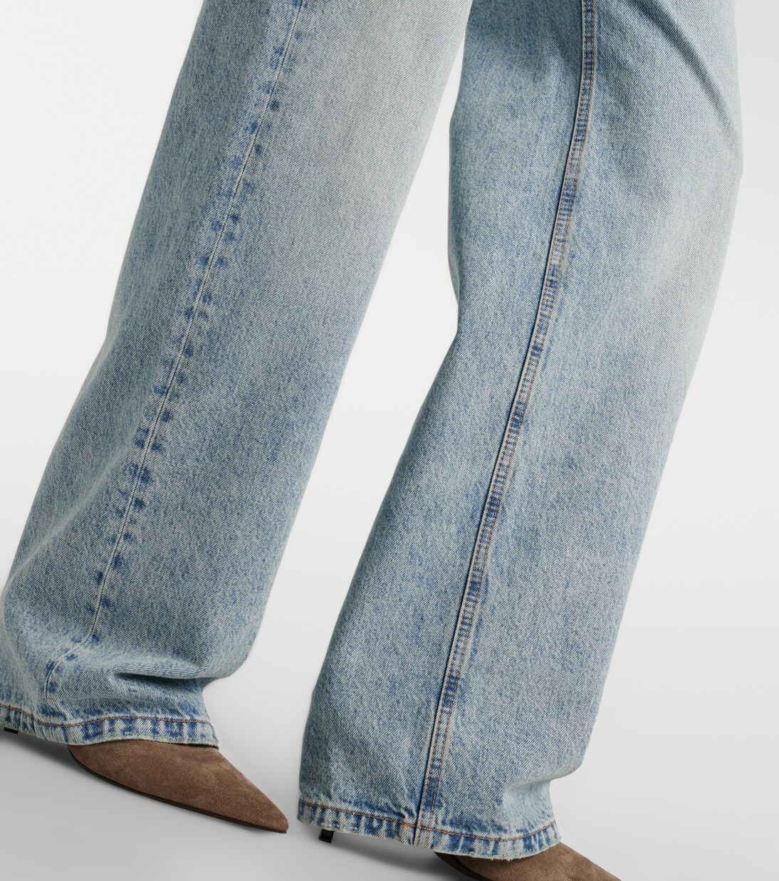 High-Rise Straight Jeans | Brunello Cucinelli