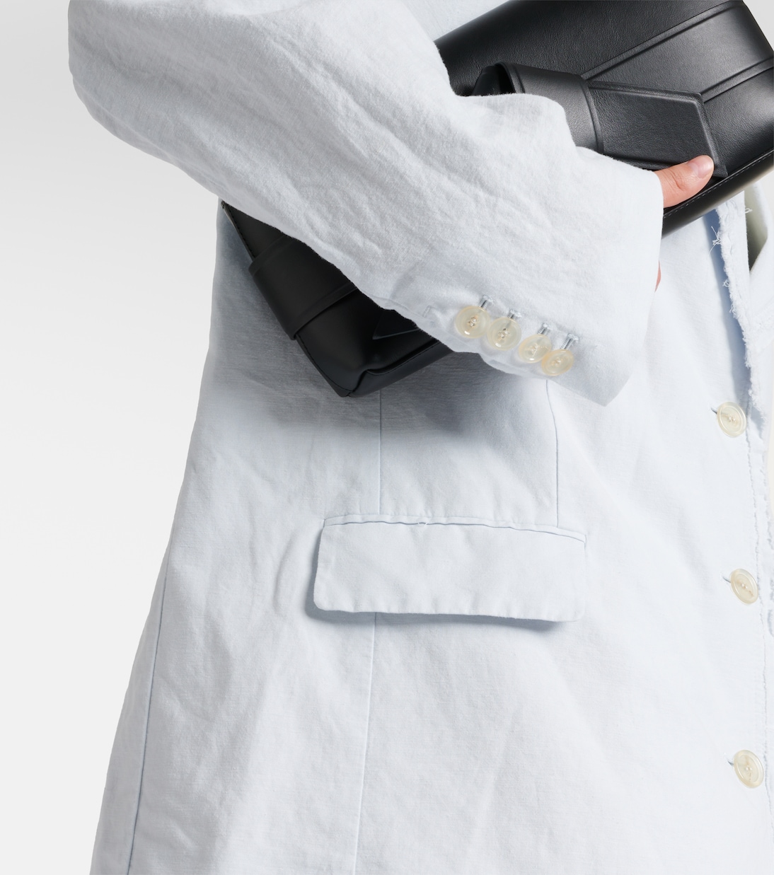 Cotton and linen blazer | Acne Studios