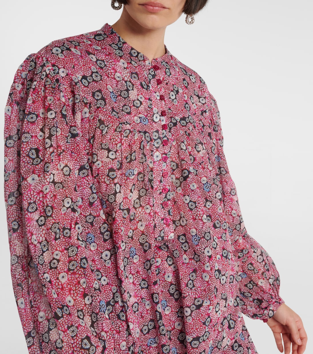 Bedruckte Bluse Salika aus Baumwoll-Voile | Marant Etoile