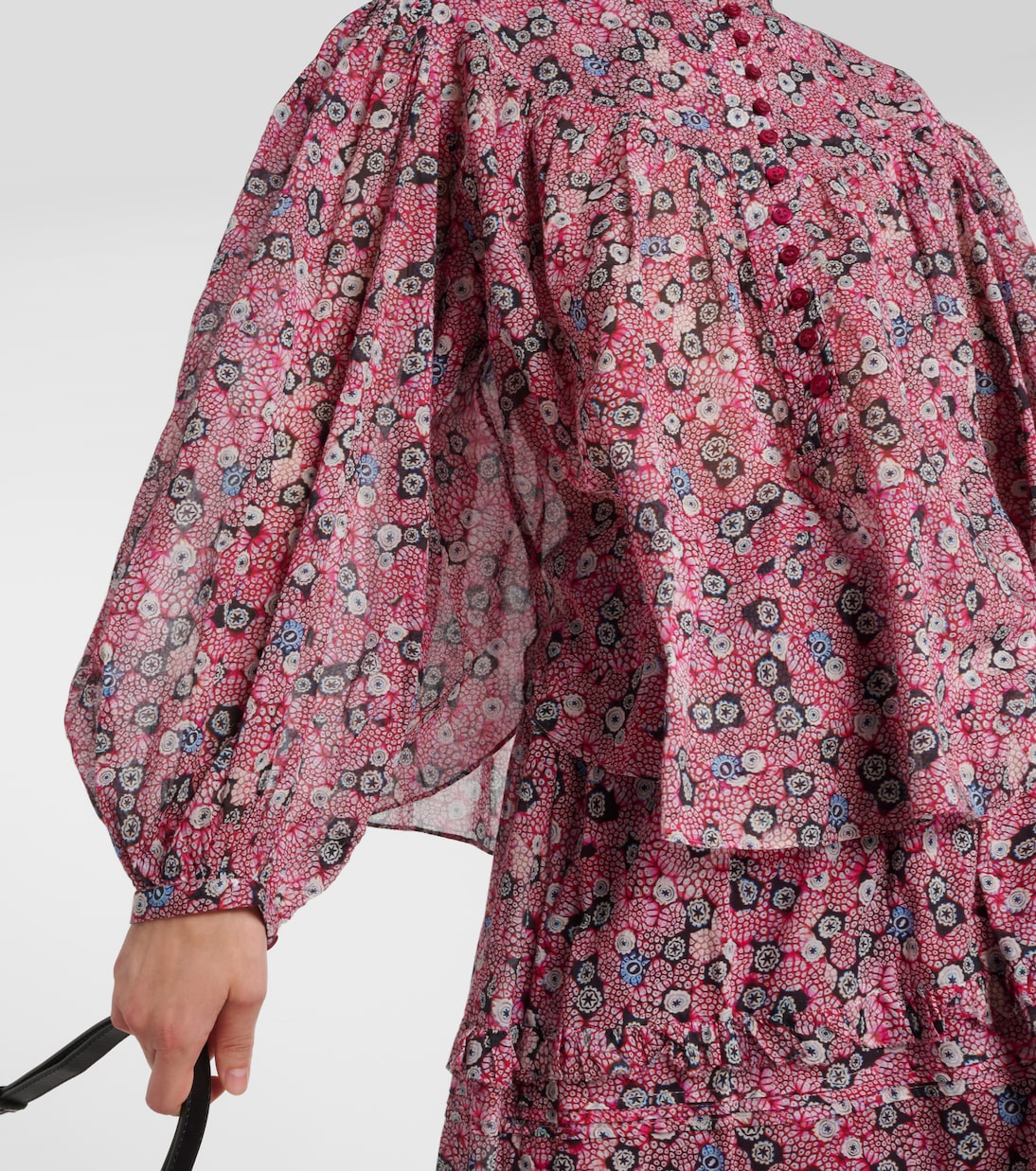 Bedruckte Bluse Salika aus Baumwoll-Voile | Marant Etoile