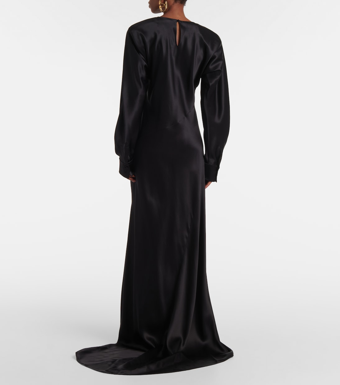 Silk satin gown | Valentino