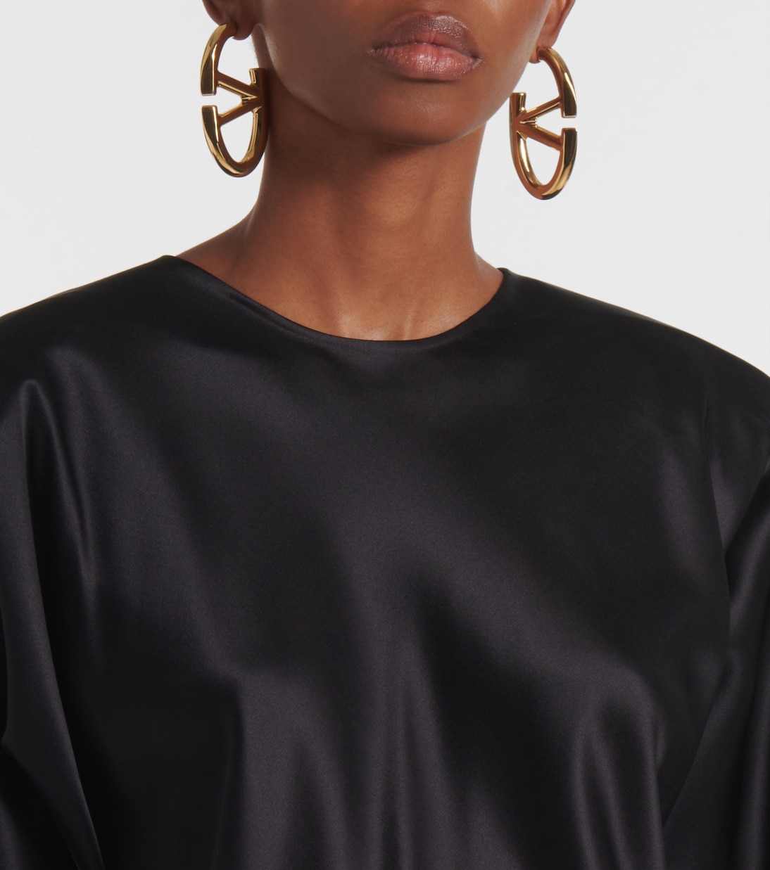 Silk satin gown | Valentino