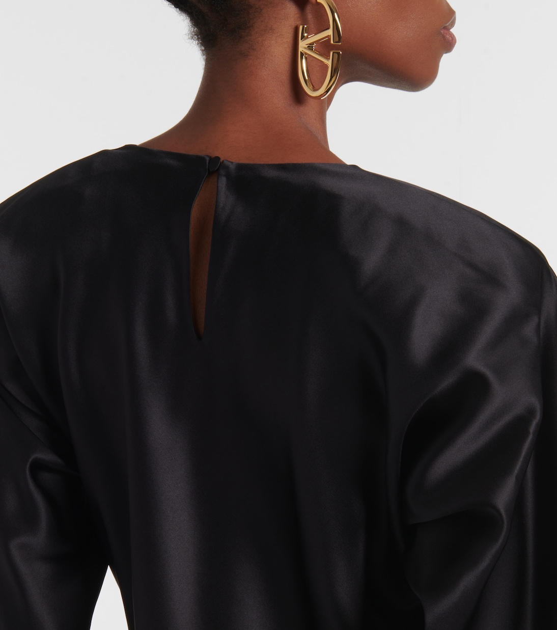 Silk satin gown | Valentino