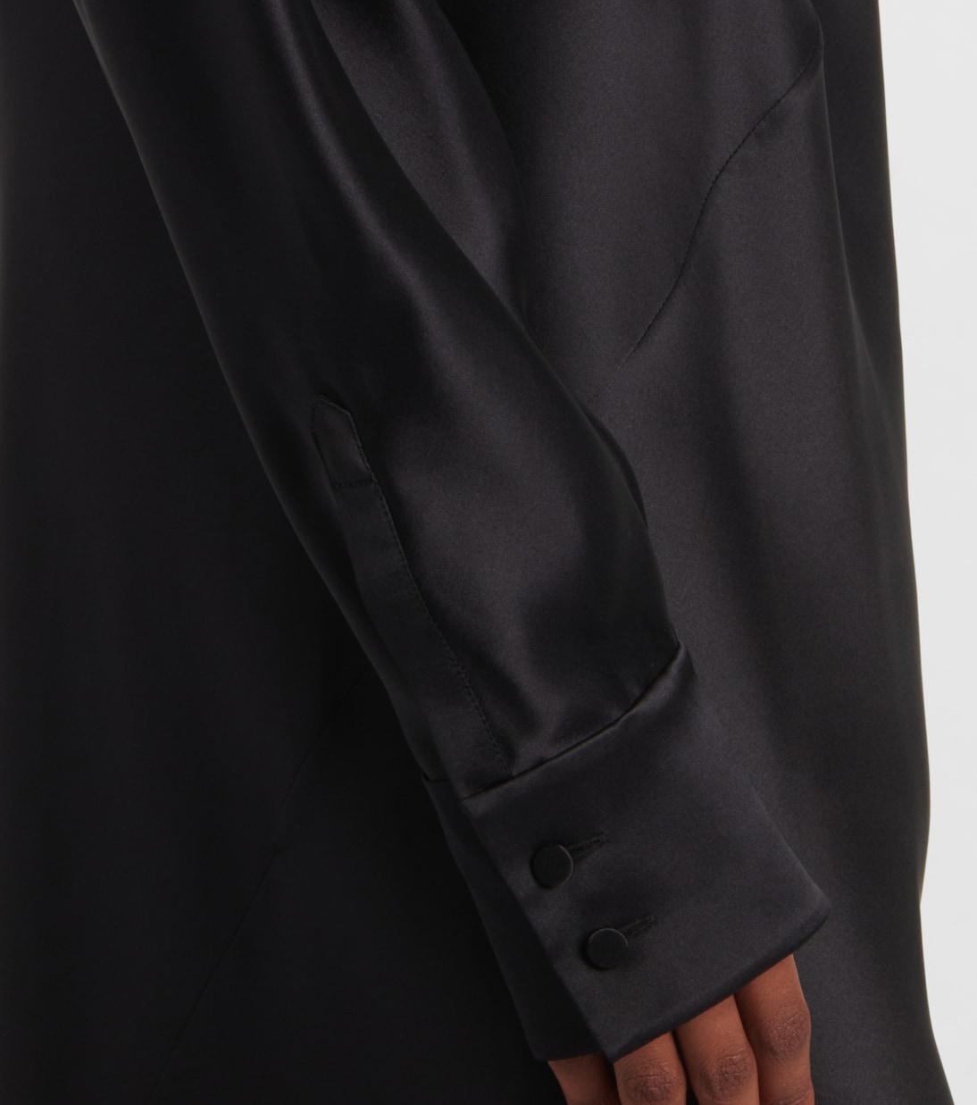 Silk satin gown | Valentino