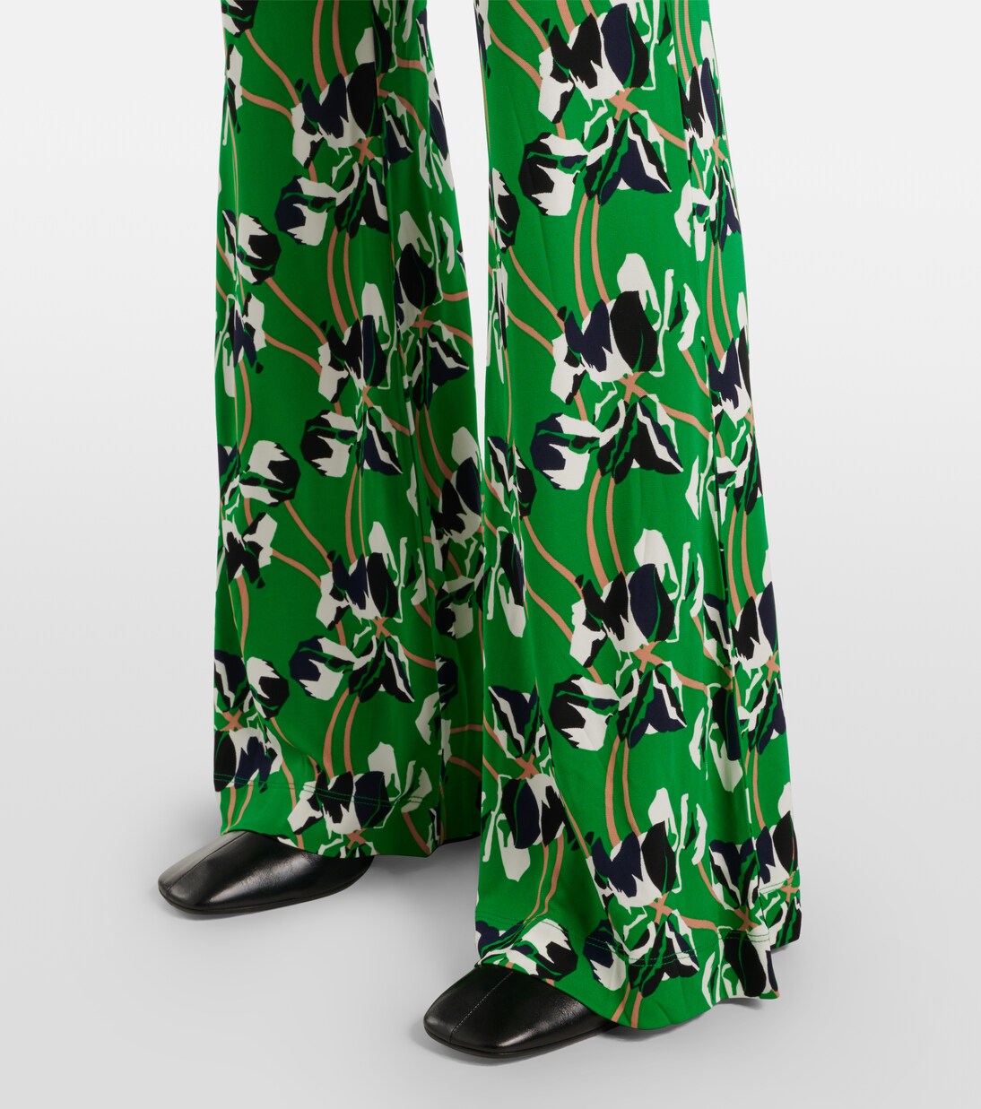 Pantalon évasé Brooklyn imprimé | Diane von Furstenberg