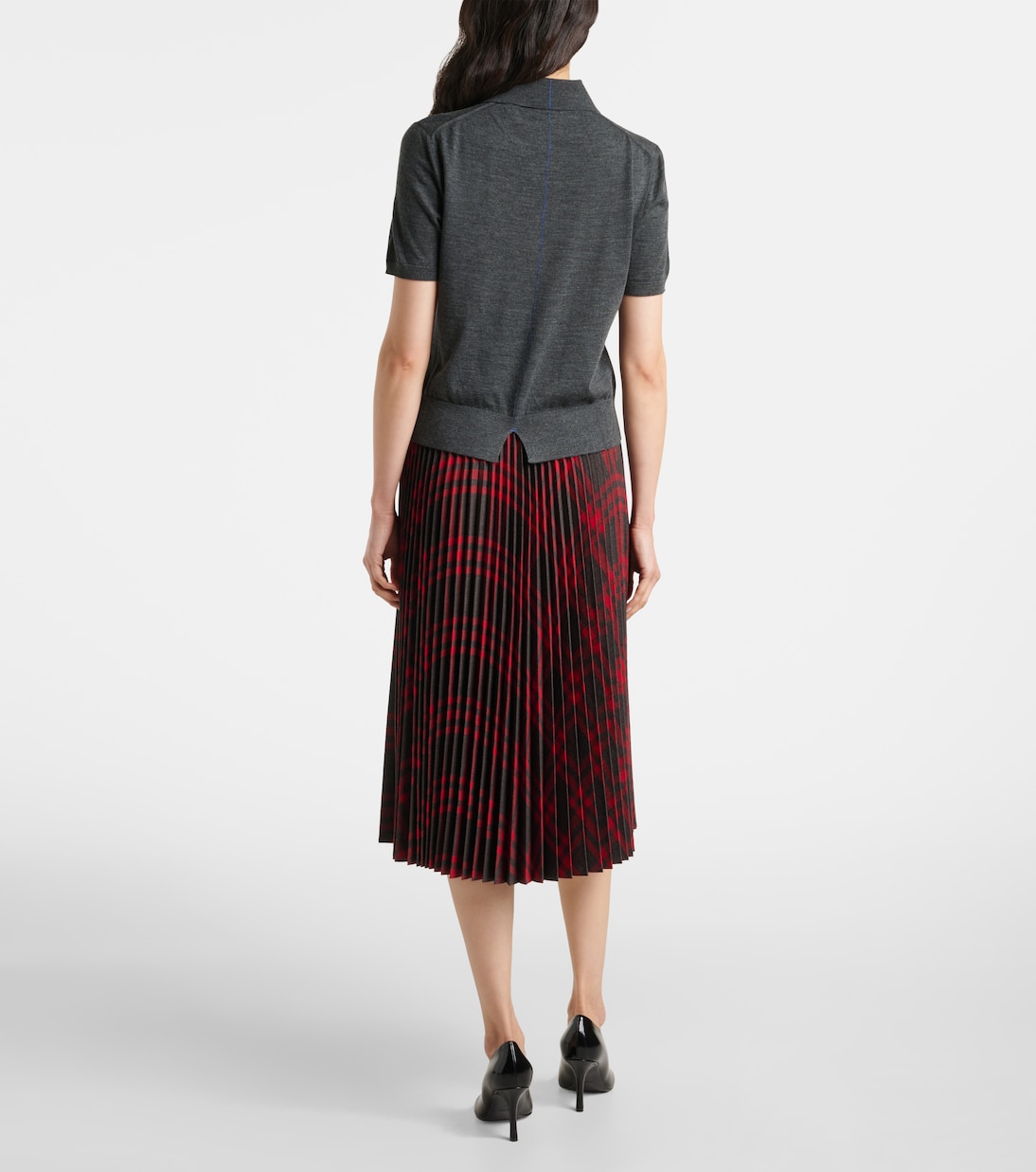 Polohemd aus Wolle | Burberry