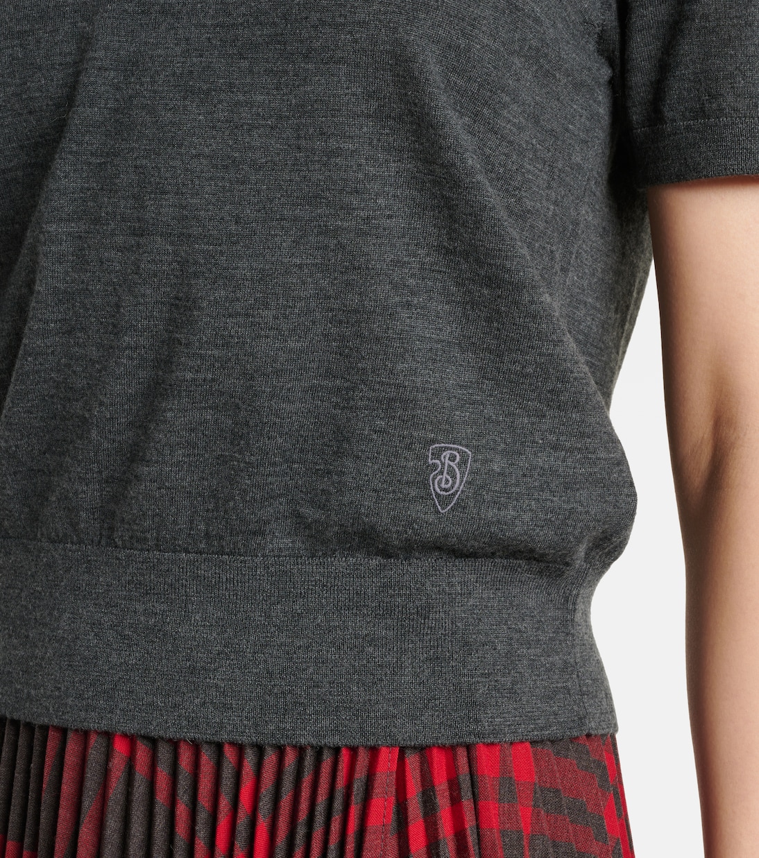 Polohemd aus Wolle | Burberry