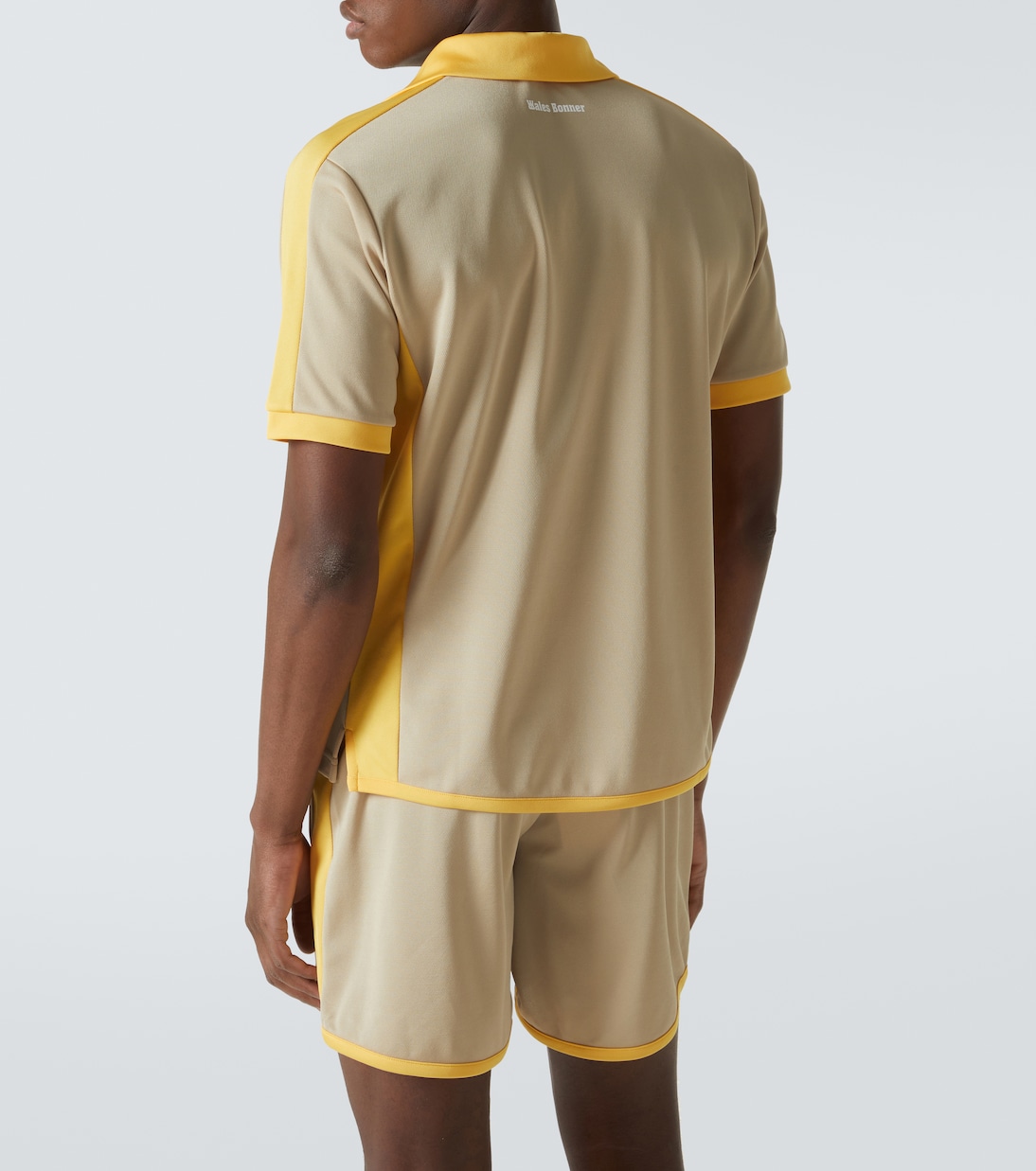 Logo colorblocked polo shirt | Wales Bonner