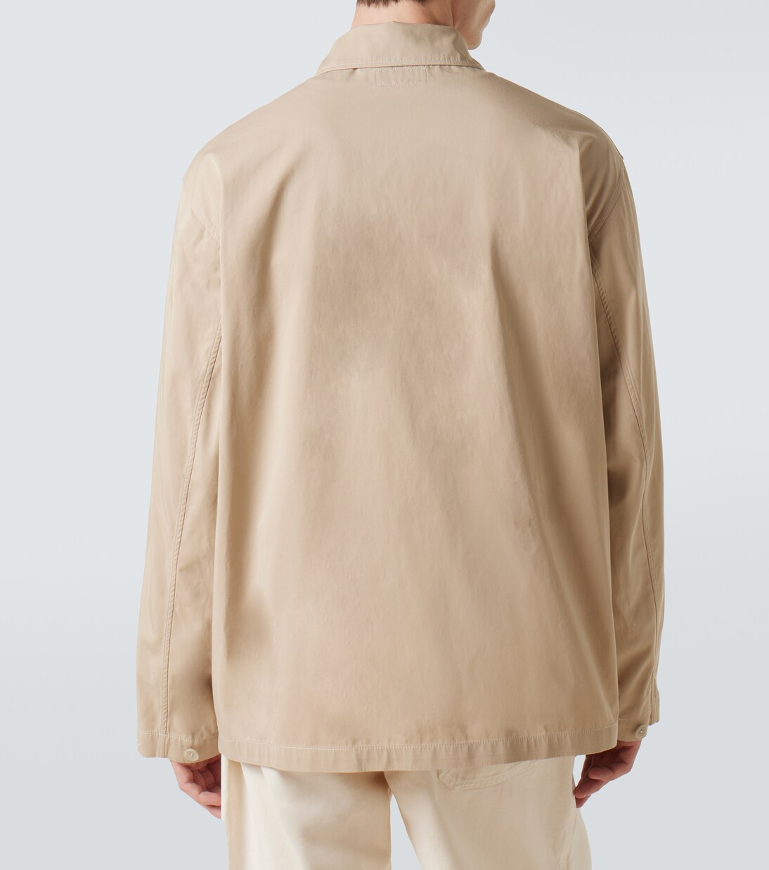 Cotton twill overshirt | Lemaire