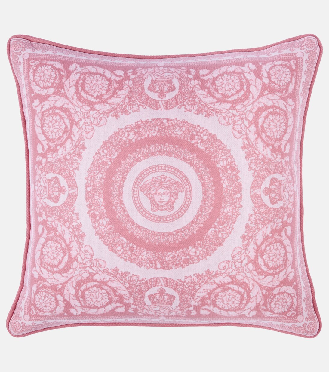 Crete de Fleur wool and cashmere cushion | Versace Home