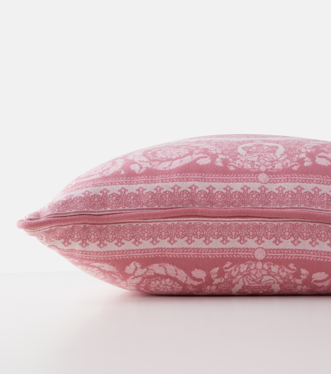 Crete de Fleur wool and cashmere cushion | Versace Home