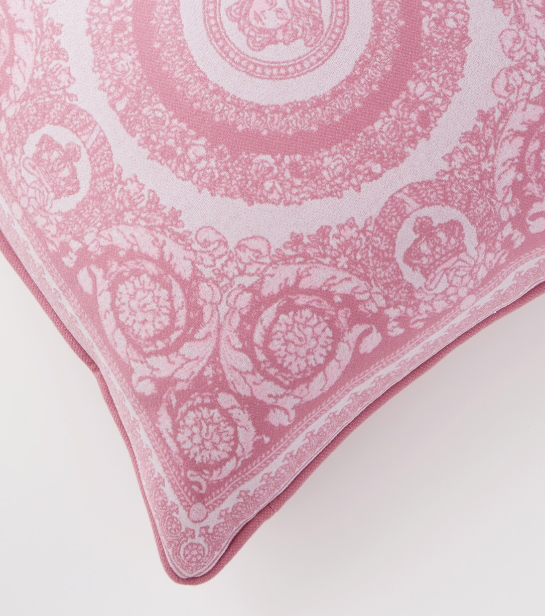 Crete de Fleur wool and cashmere cushion | Versace Home