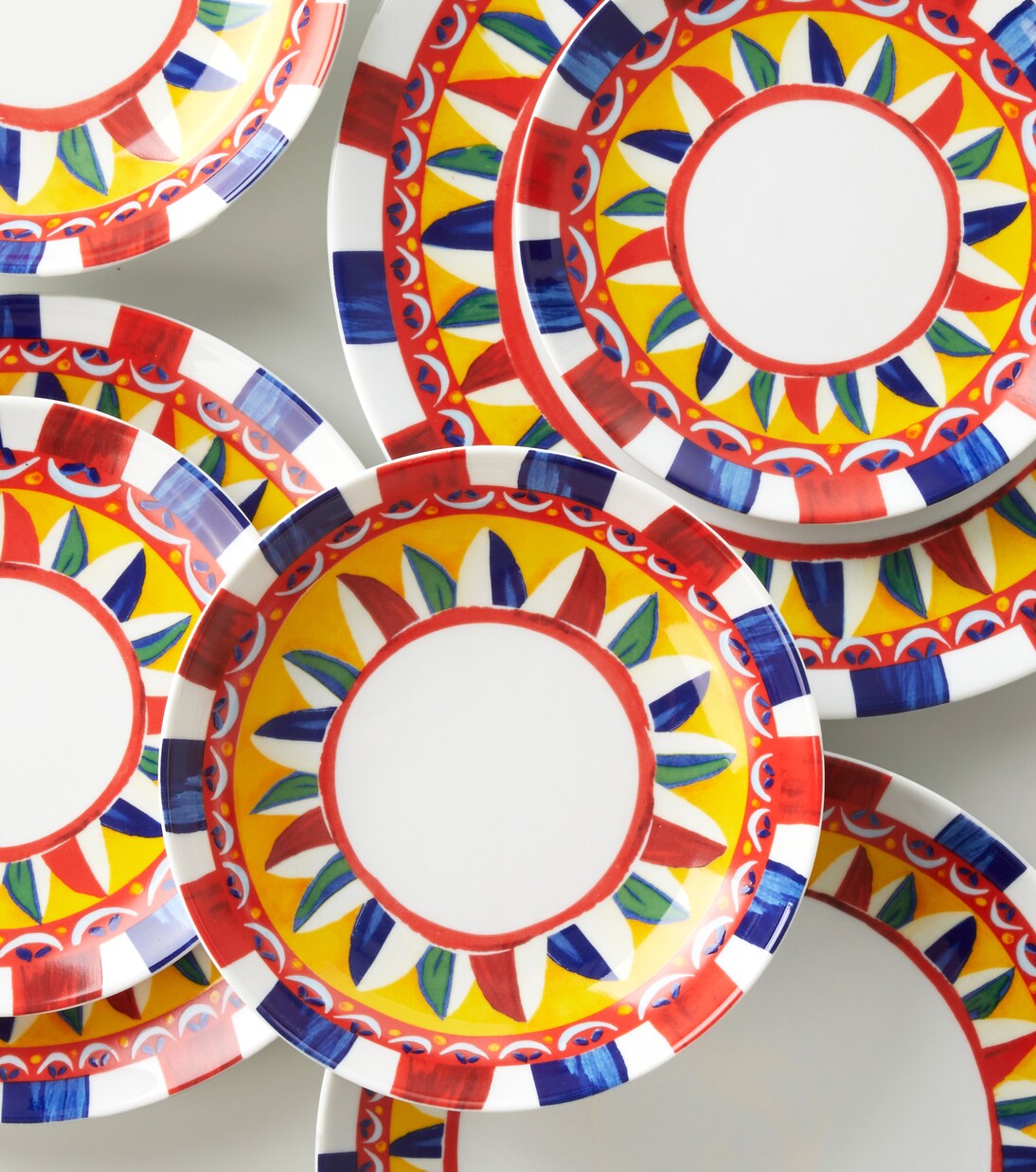 Set of 2 porcelain dinner plates | Dolce&Gabbana Casa