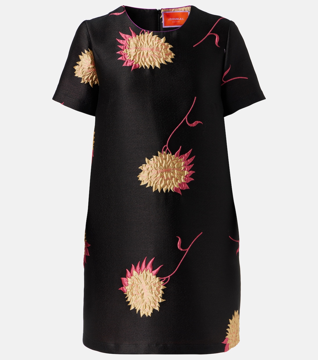 Abito corto Swing in jacquard | La DoubleJ