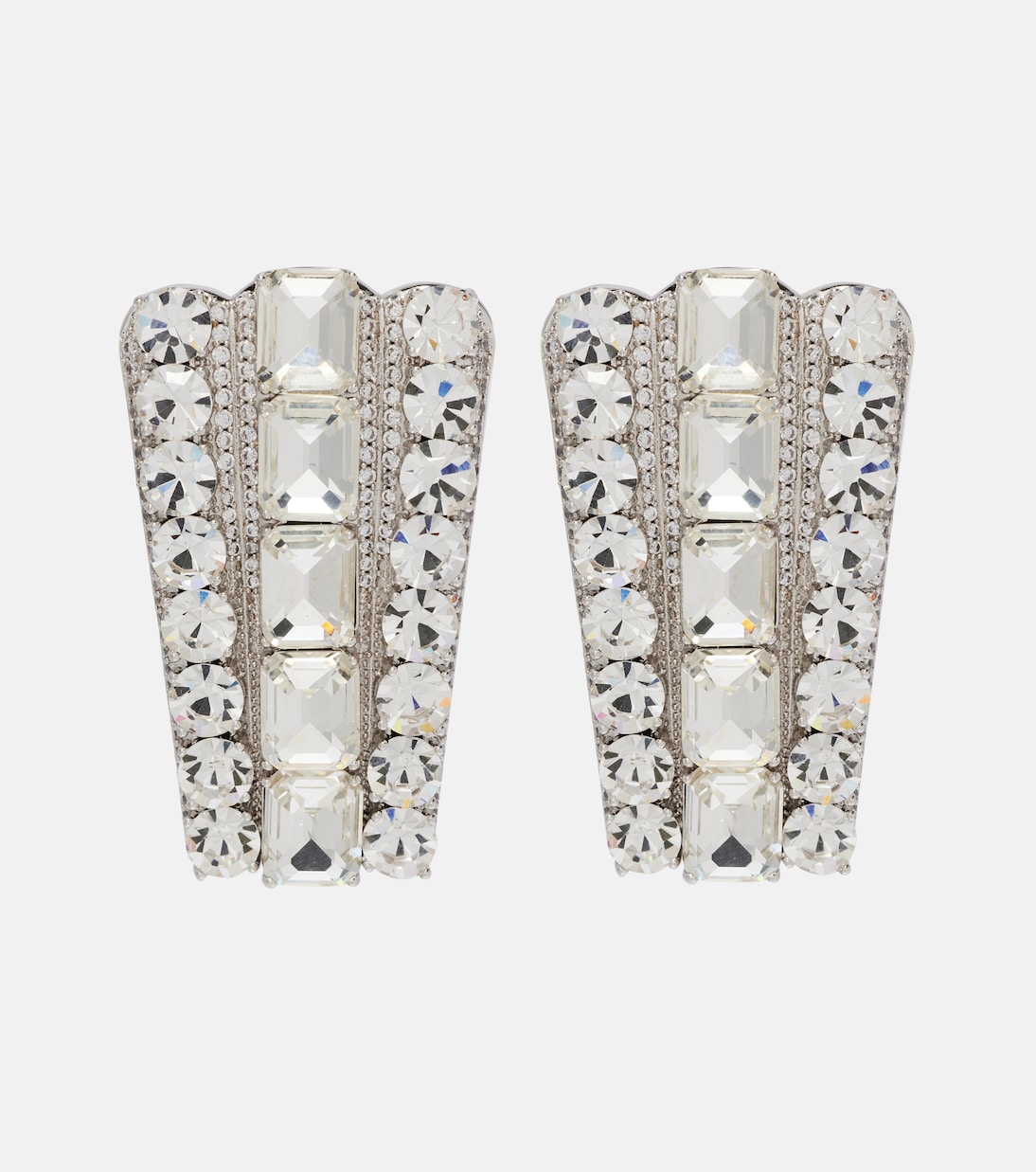 Ohrringe mit Kristallen | Self-Portrait