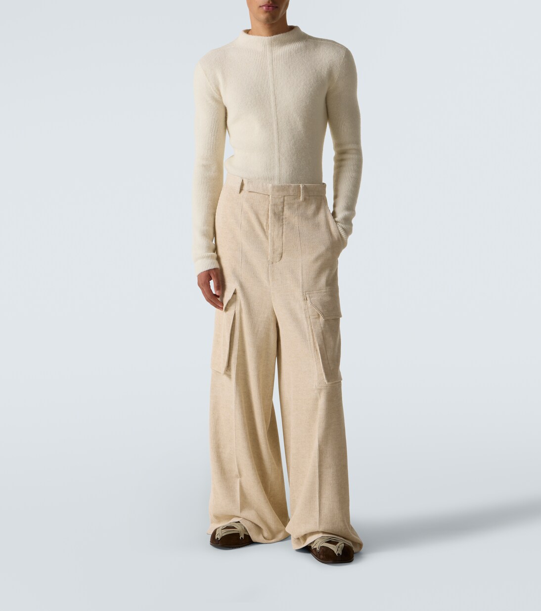 Cargohose Firebanks aus Cord | Rick Owens