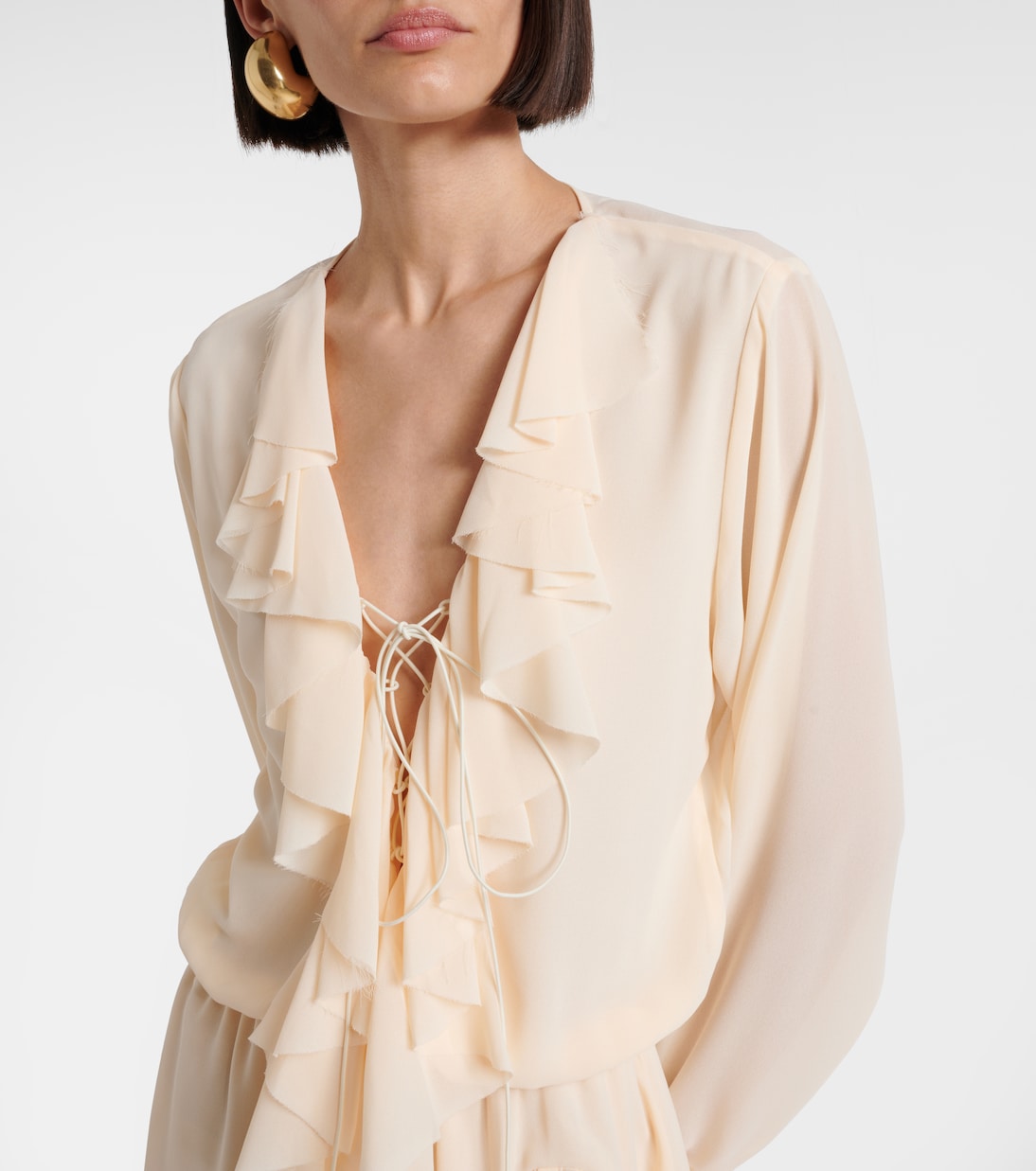 Bellen ruffled minidress | Bananhot