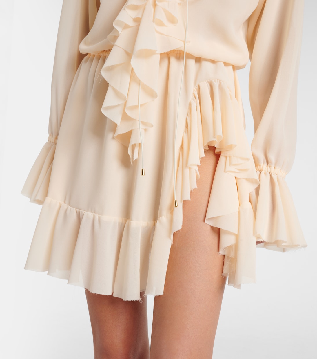 Bellen ruffled minidress | Bananhot