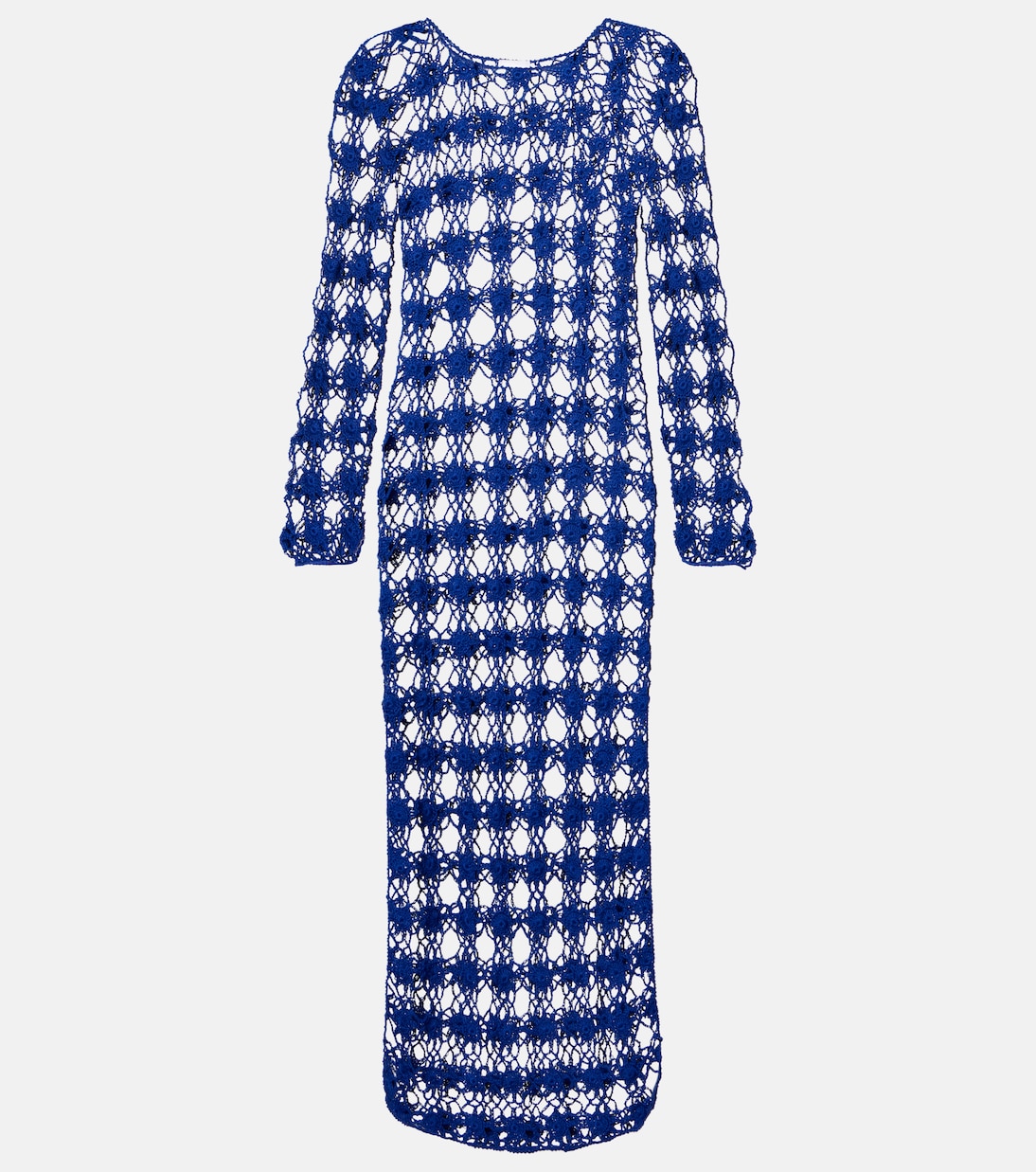 Crochet cotton maxi dress | Anna Kosturova