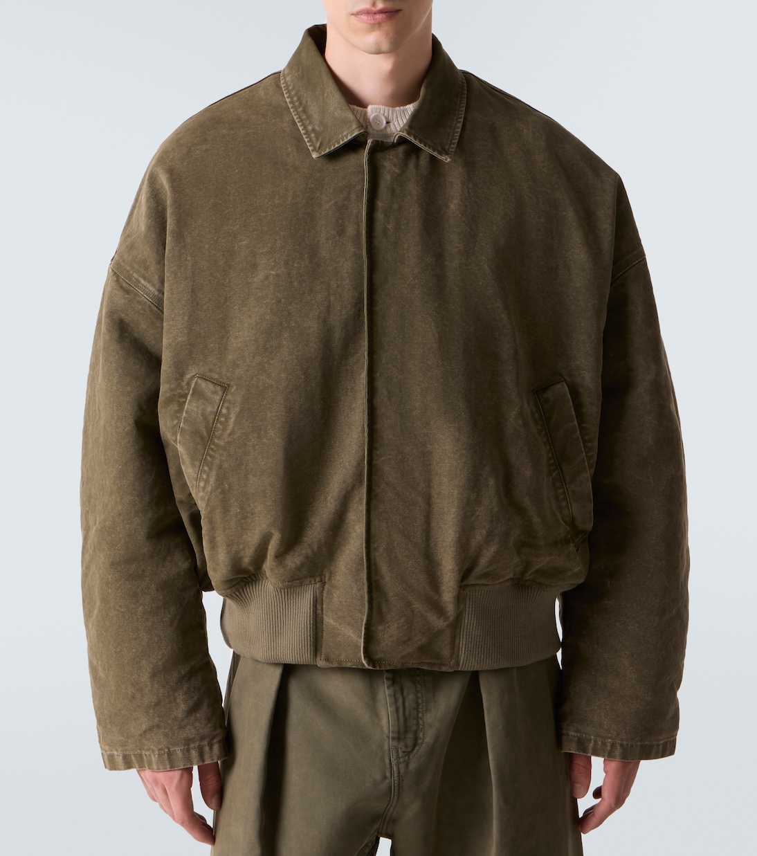 Cotton bomber jacket | JW Anderson