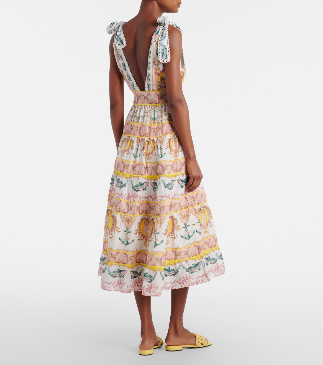 Maritime Magic printed midi dress | Farm Rio