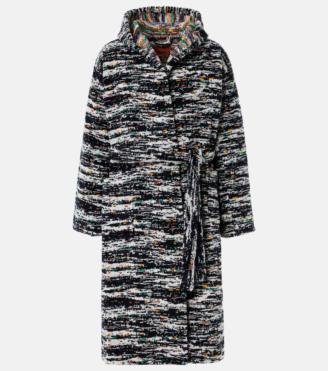 Twist cotton terry bathrobe | Missoni