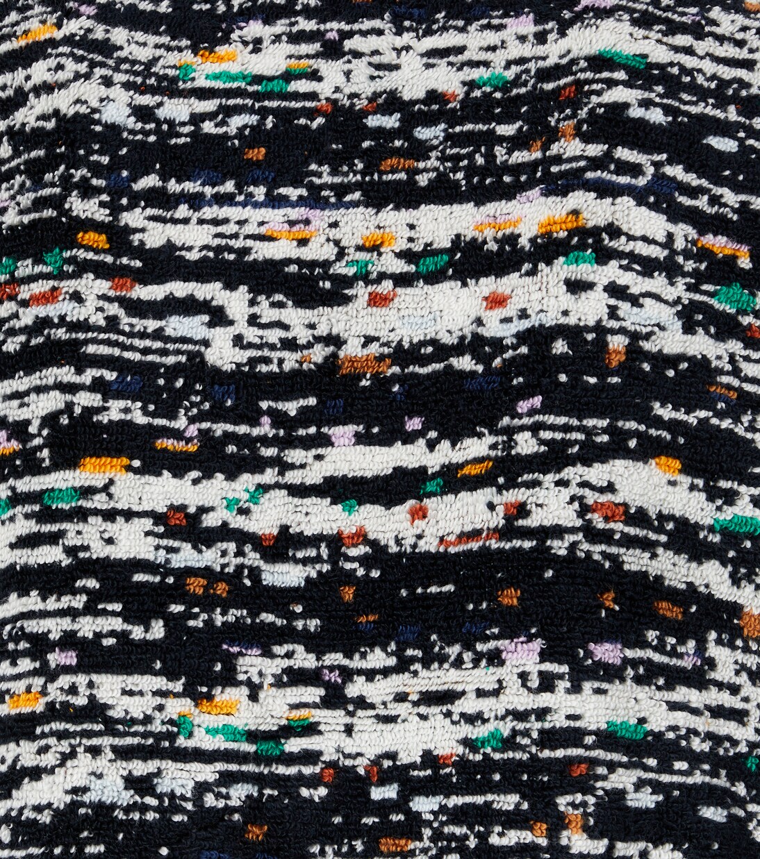 Twist cotton terry bathrobe | Missoni