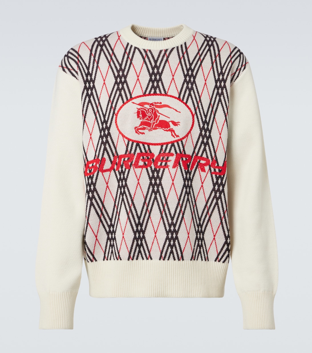 Pull Argyle en jacquard | Burberry