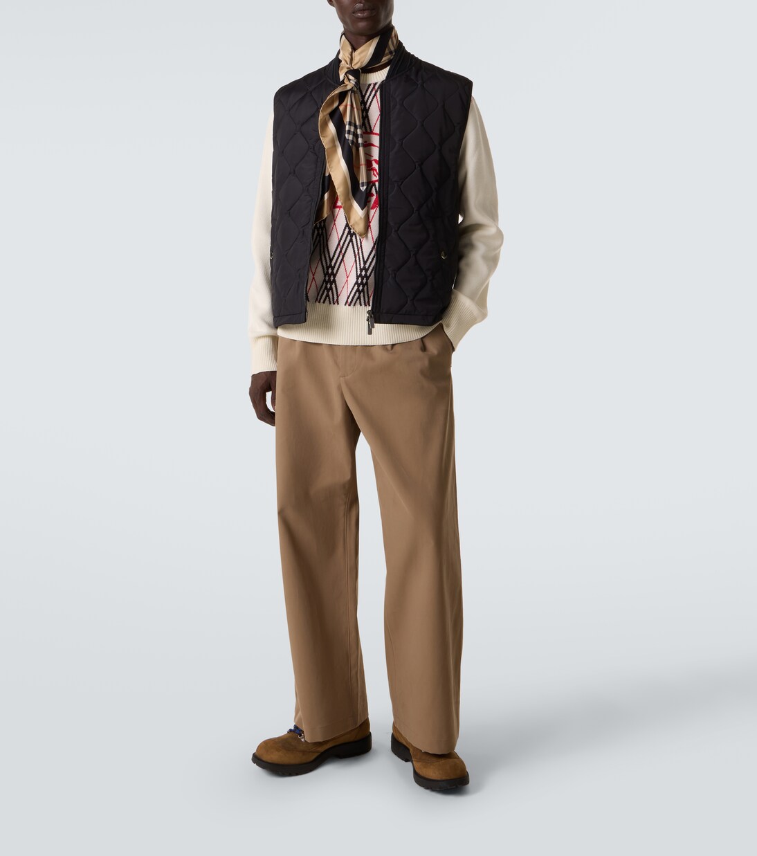 Pull Argyle en jacquard | Burberry