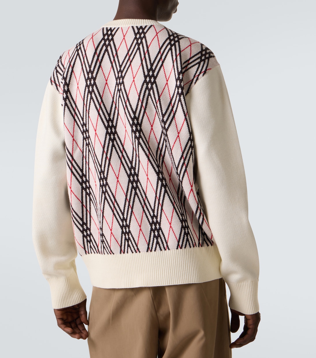 Pull Argyle en jacquard | Burberry