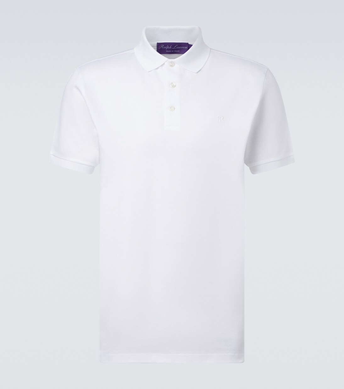 Cotton piqué polo shirt | Ralph Lauren Purple Label