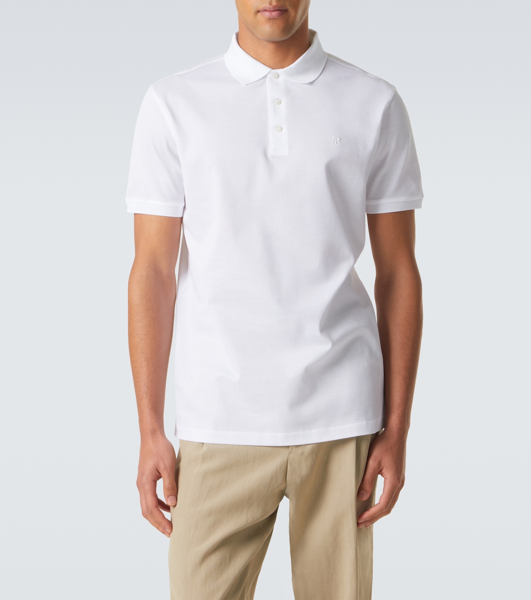 Cotton piqué polo shirt | Ralph Lauren Purple Label