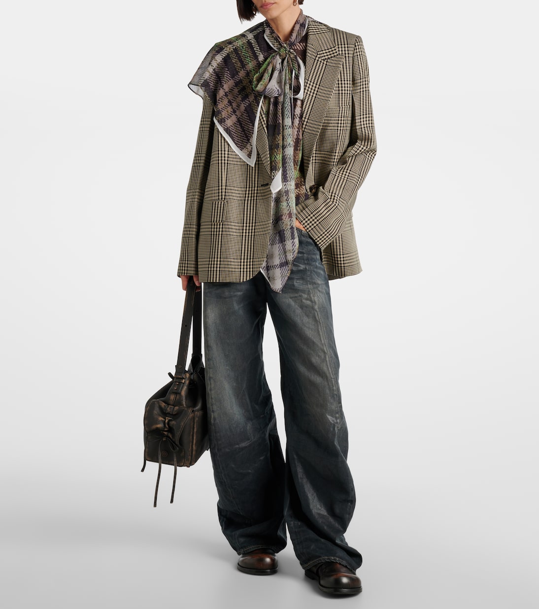 2006F distressed wide-leg jeans | Acne Studios