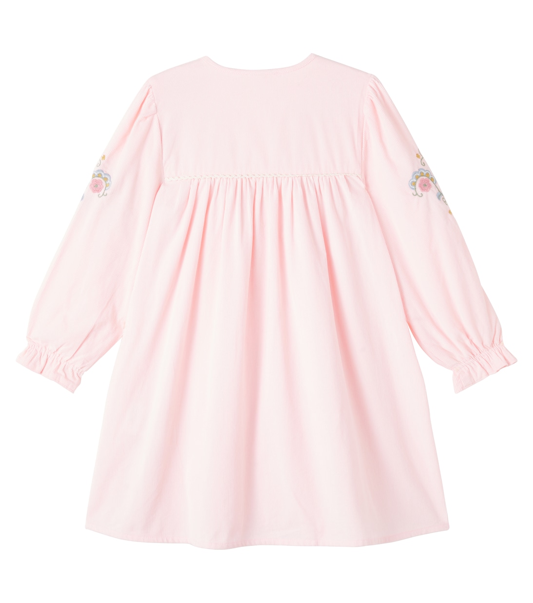 Robe Floriane en velours côtelé à fleurs | Louise Misha