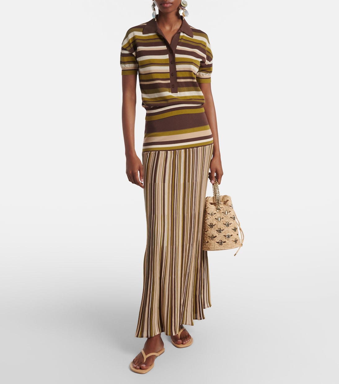 Maxirock Citara aus einem Baumwollgemisch | Faithfull