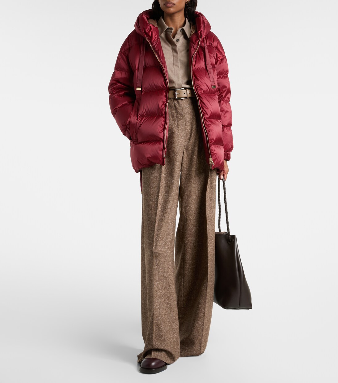 Felice hooded taffeta down jacket | Max Mara
