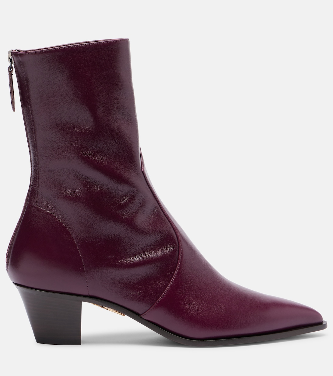 Brunswick 45 leather ankle boots | Aquazzura