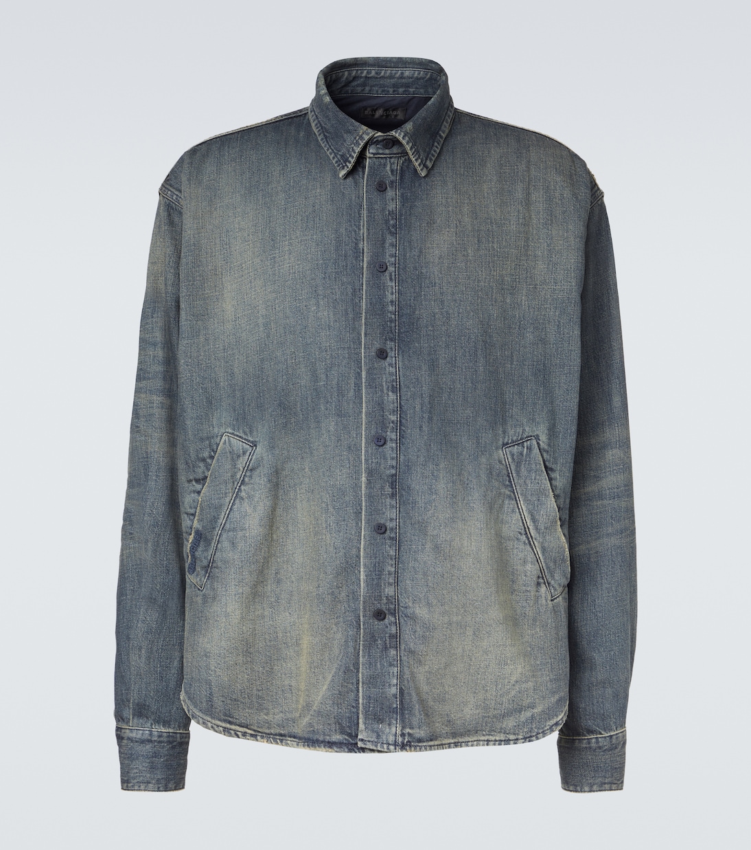 Hemdjacke aus Denim | Balenciaga