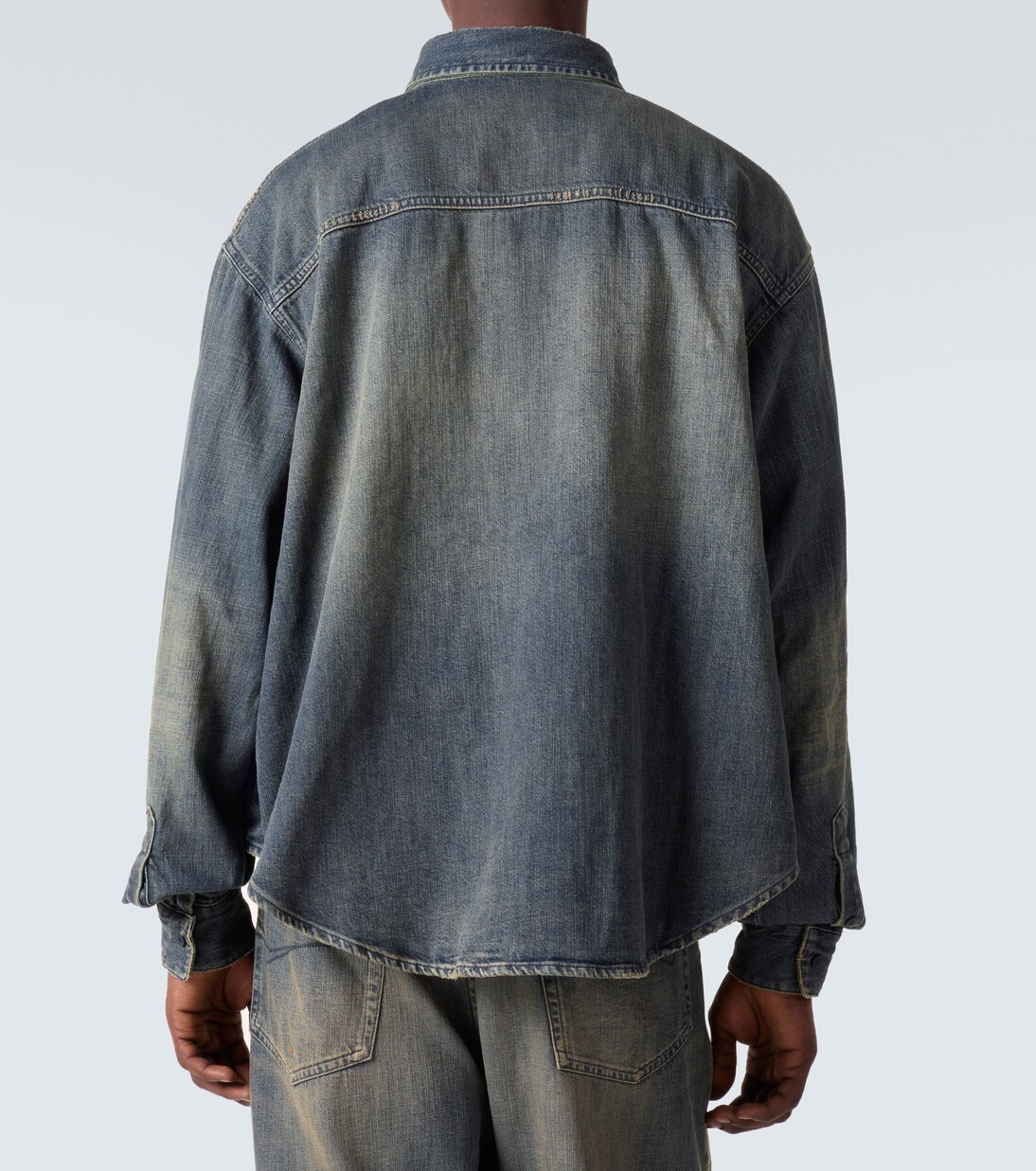 Hemdjacke aus Denim | Balenciaga