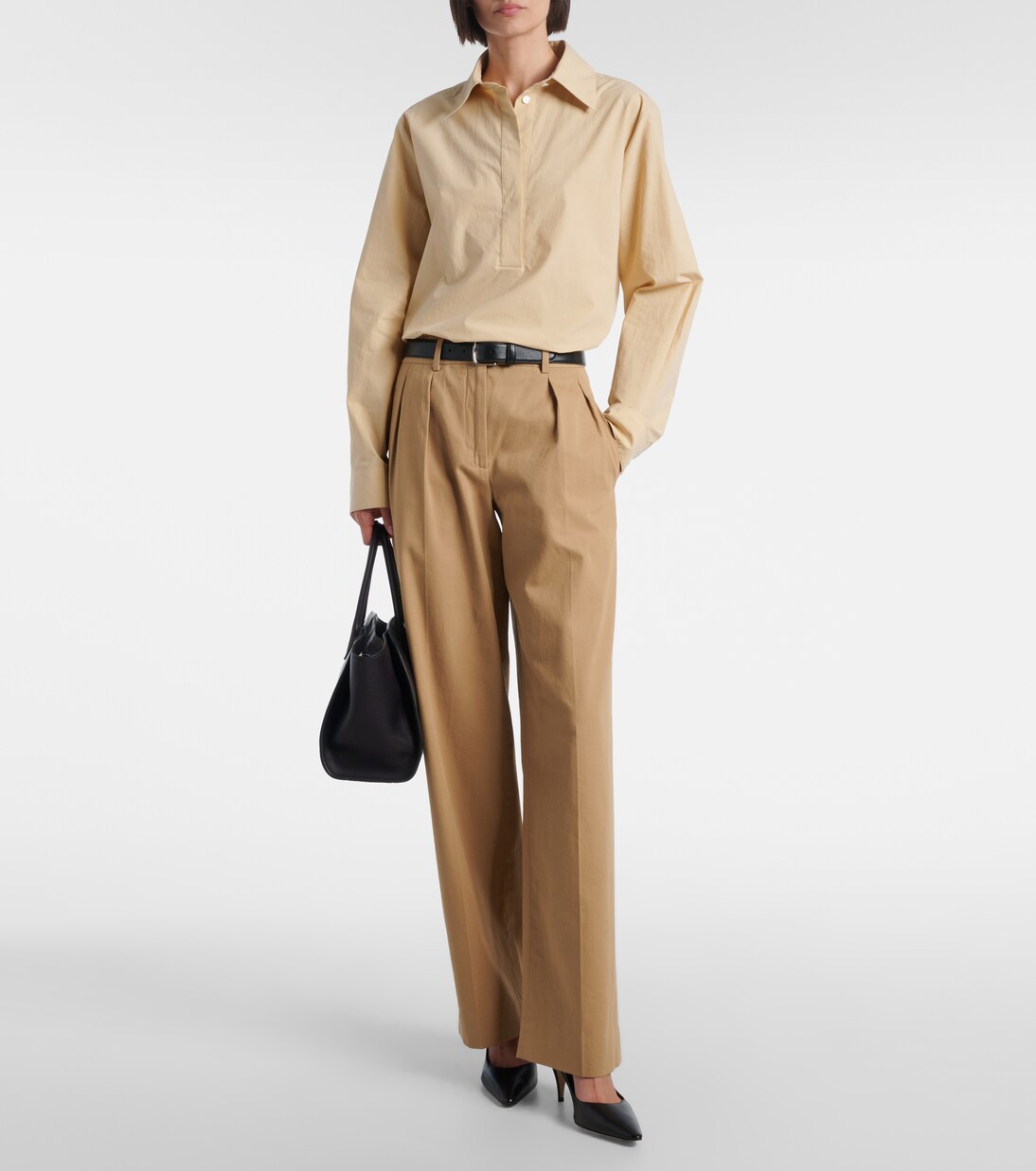 Liisa leather pumps | The Row